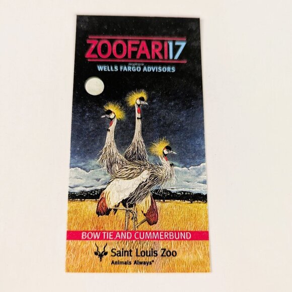 Bow Tie & Cummerbund from St. Louis Zoo 2017 Zoofari - Picture 3 of 7